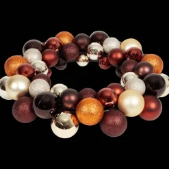 Action Absolu Chic kerstkrans met kerstballen> Seizoensdecoratie
