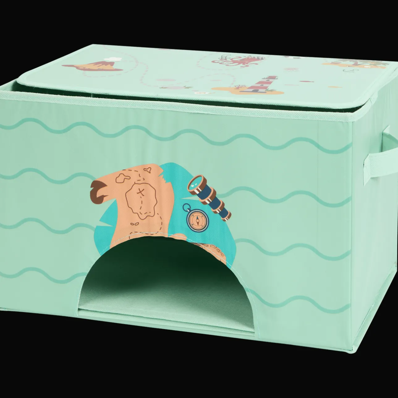 Action Absolu Chic opbergdoos met speelmat> Woonaccessoires