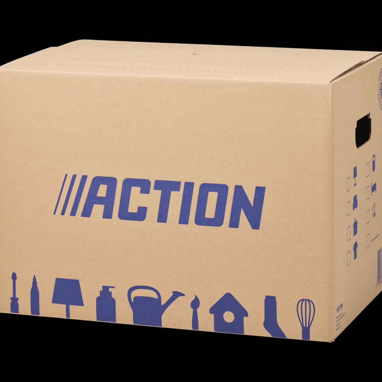 Action verhuisdoos> Opbergboxen