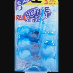 Action Active Turqoise Power toiletblokken 7-in-1> Schoonmaakmiddelen