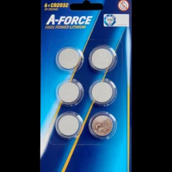 A-Force knoopcelbatterijen CR2032> Batterijen