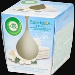 Air Wick geurkaars Fris Linnen> Kaarsen