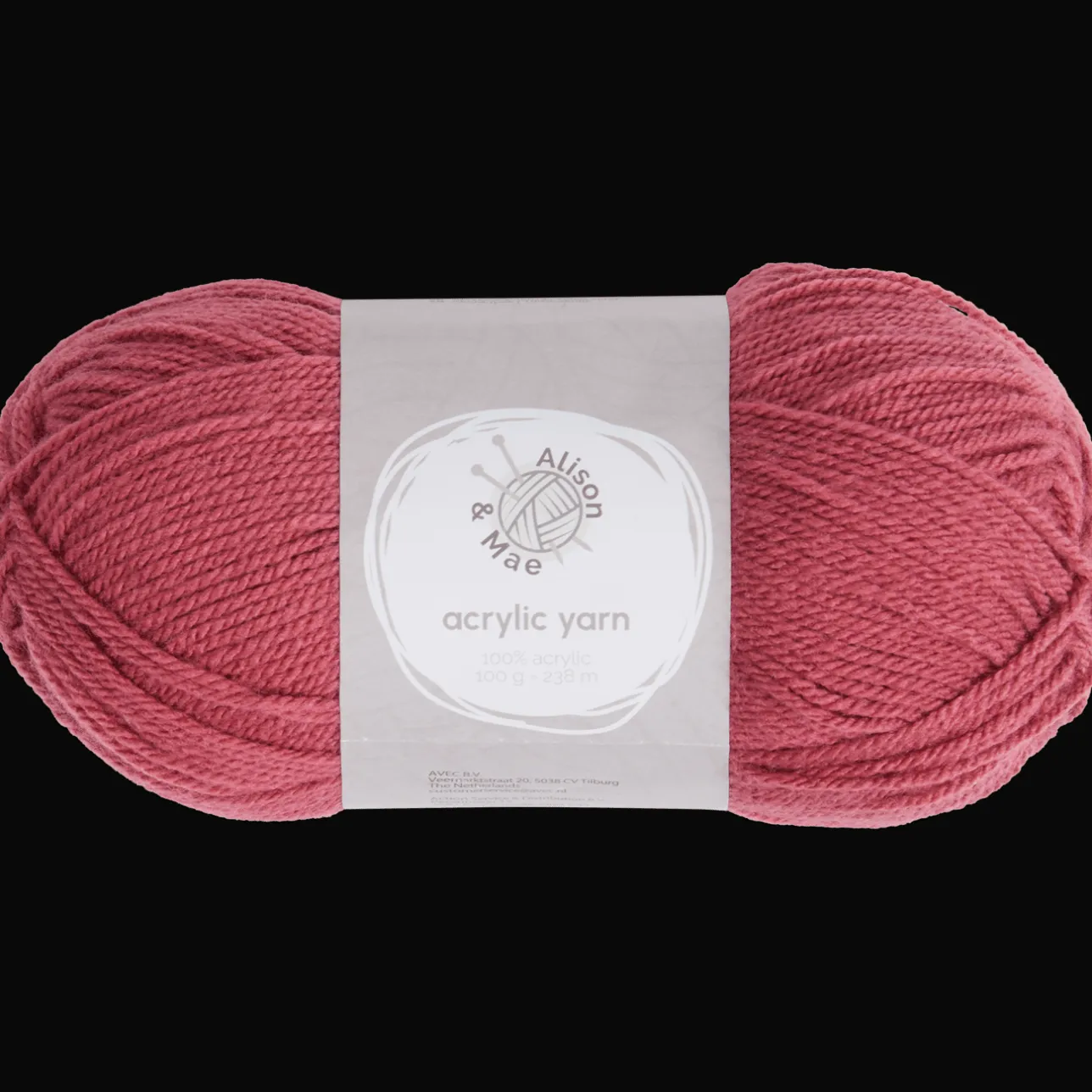 Alison & Mae Essentials breigaren roze> Breien & Haken