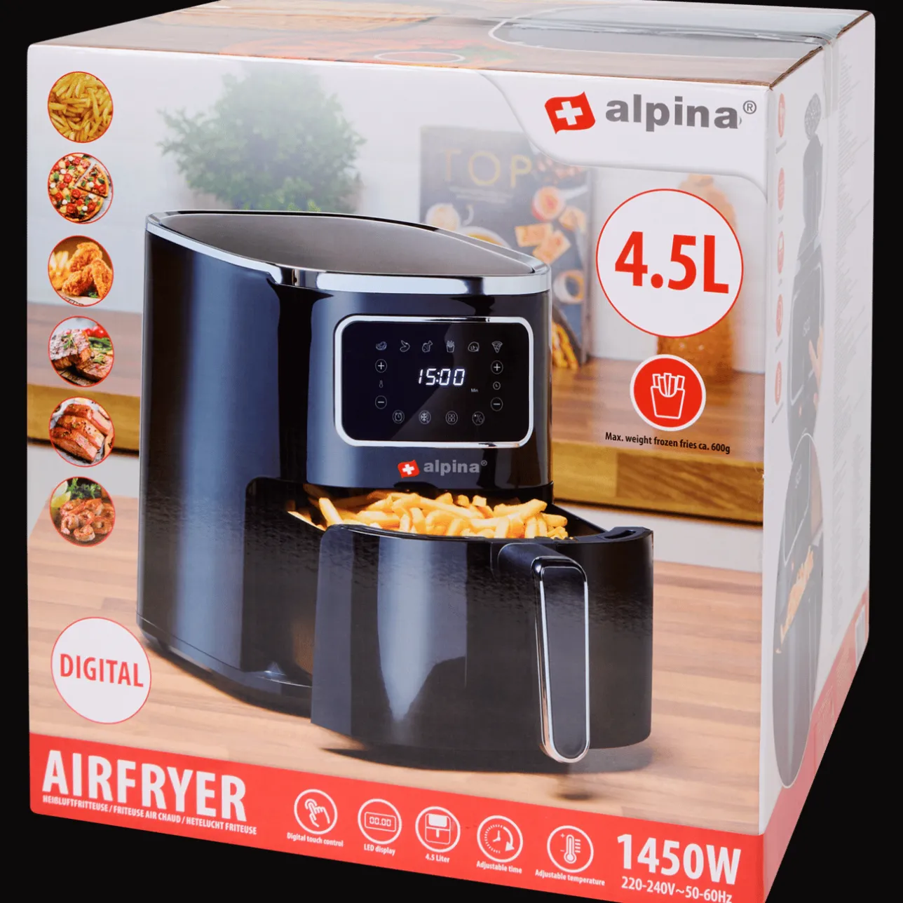 Action Alpina airfryer> Keukenapparaten