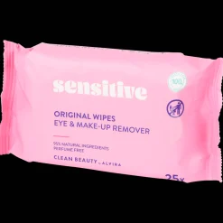 Alvira Clean Beauty reinigingsdoekjes Sensitive> Gezichtsverzorging