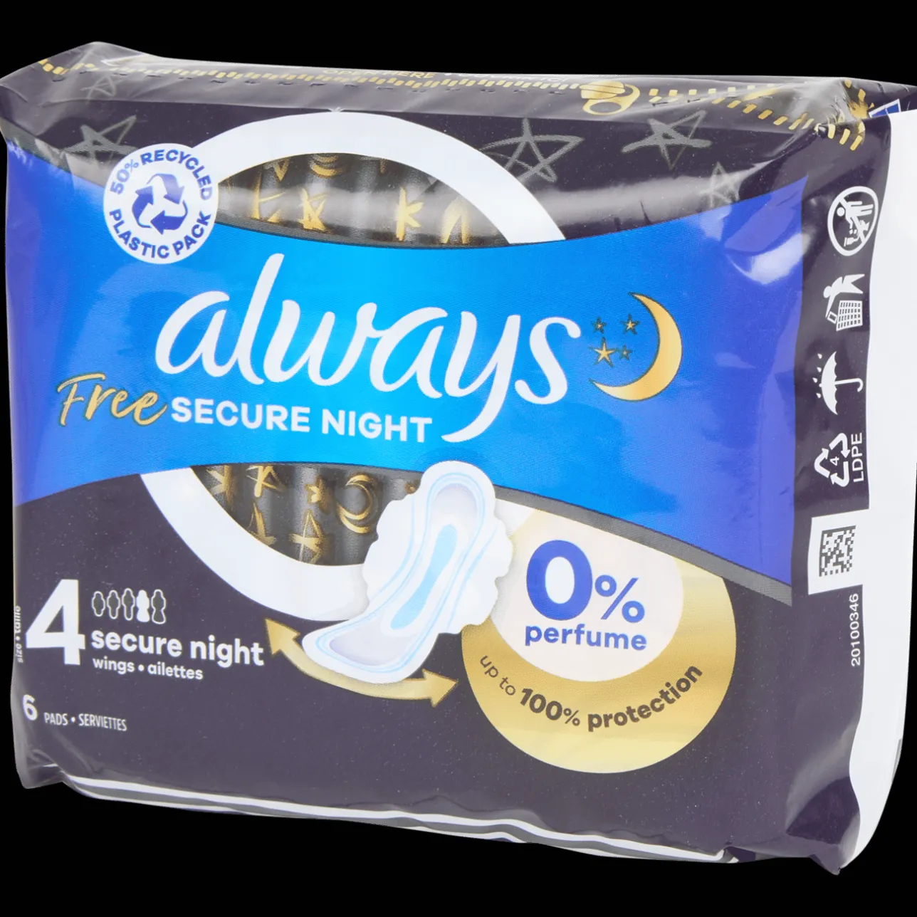 Always Free maandverband Secure Night> Lichaamsverzorging
