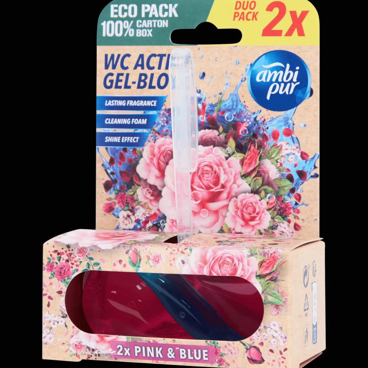 Ambi Pur toiletblok Pink & Blue> Schoonmaakmiddelen
