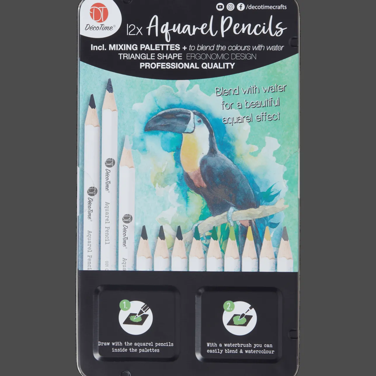 Action Aquarelpotlodenset> Schrijfwaren
