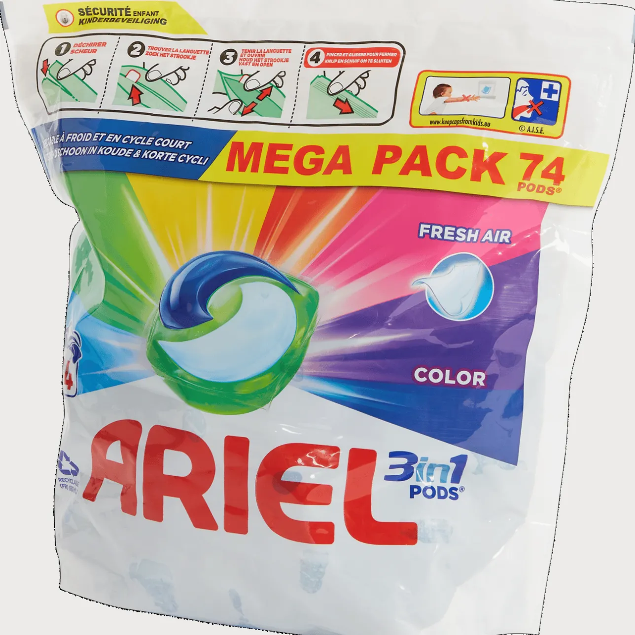 Ariel All in 1 pods Color> Afwas- & Wasmiddelen
