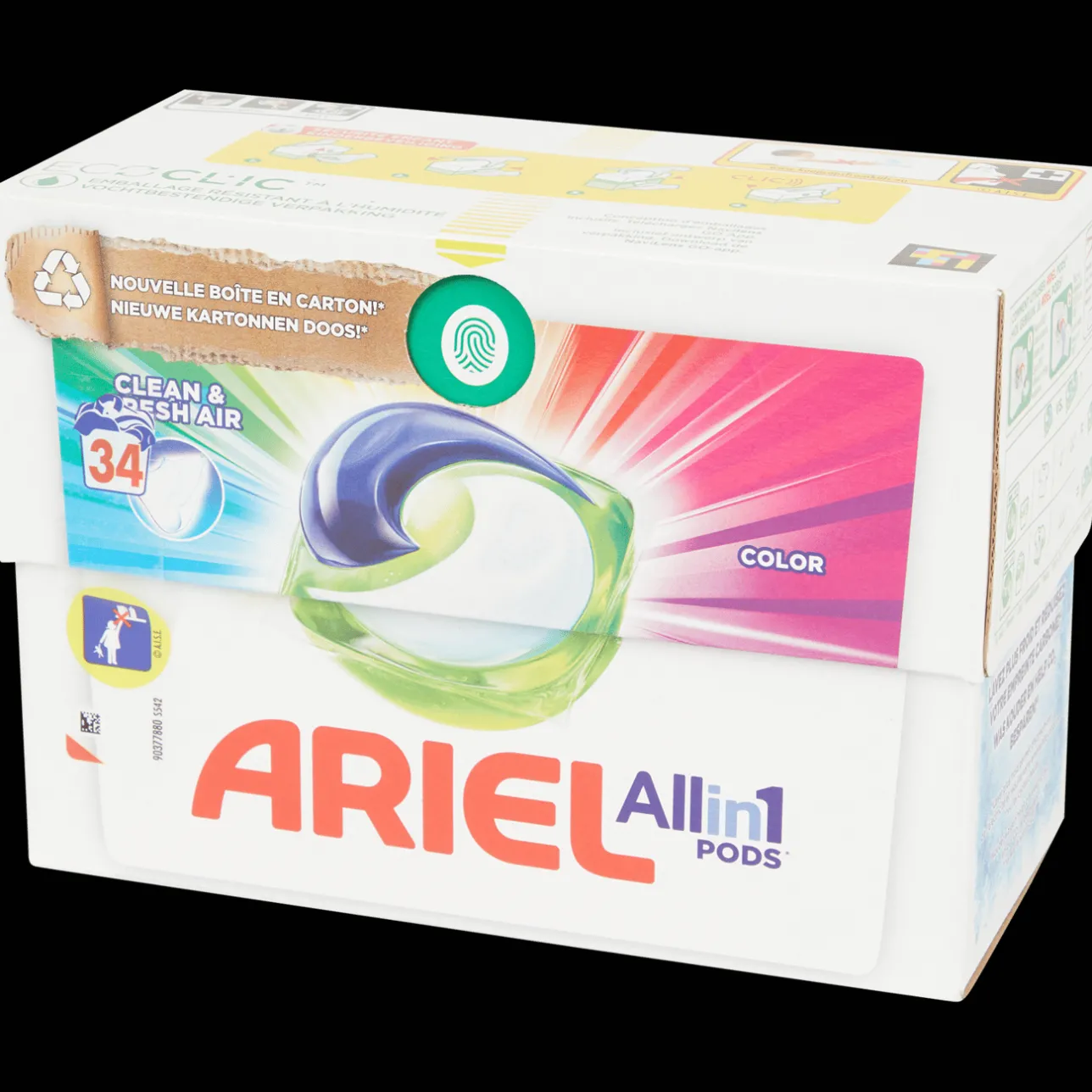 Ariel All-In-One pods Color> Afwas- & Wasmiddelen