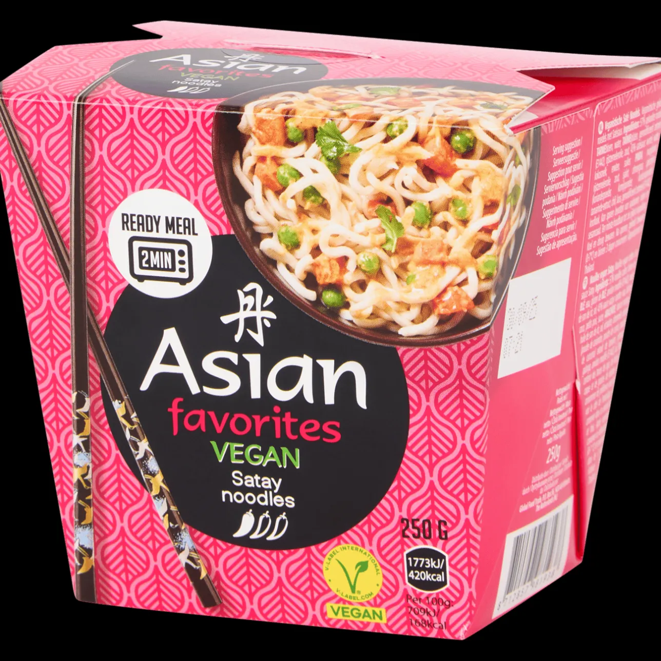 Asian Favorites instant noodles> Voeding