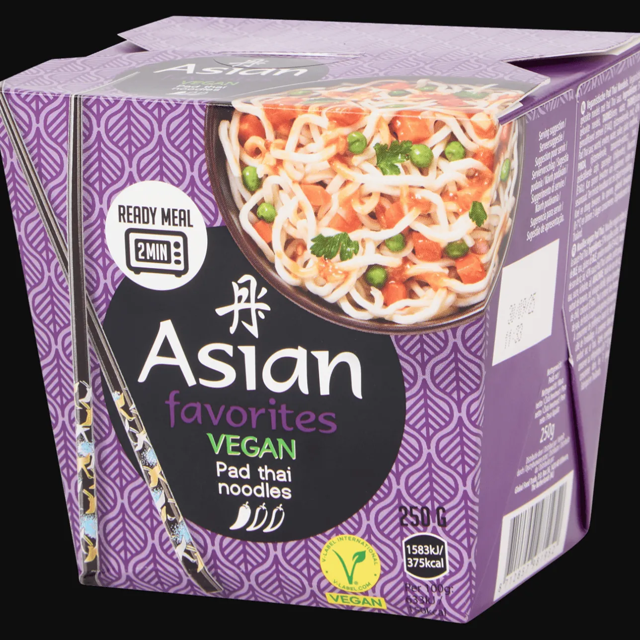 Asian Favorites instant noodles> Voeding