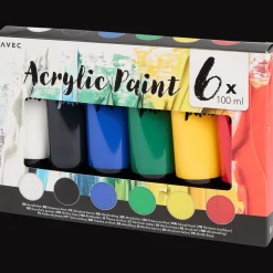 Action Avec acrylverfset> Schilderen