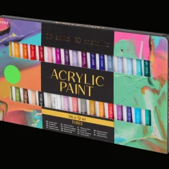 Action Avec acrylverfset> Schilderen