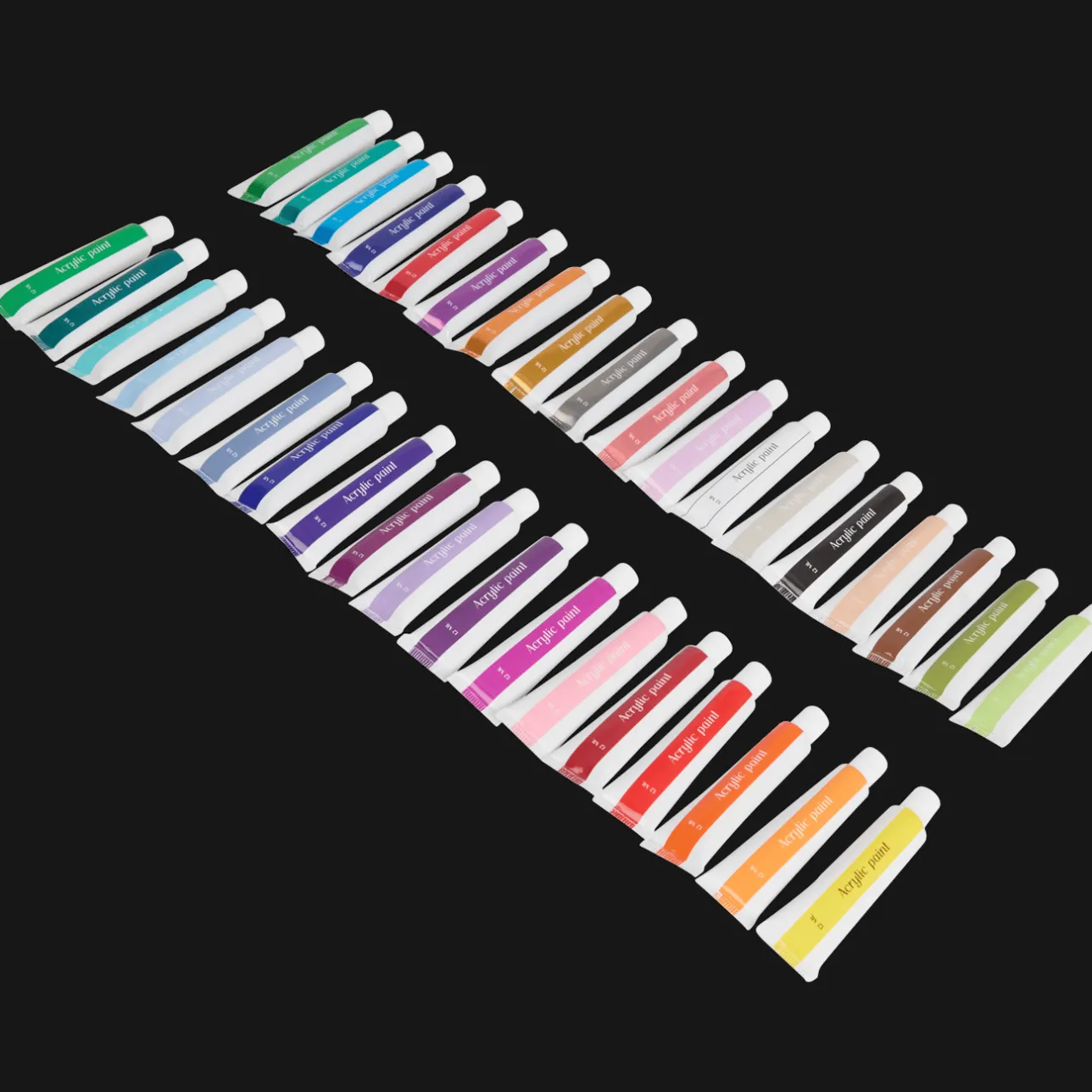 Action Avec acrylverfset> Schilderen