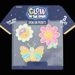 Action Avec glow-in-the-dark strijkpatches><noscript><img width=