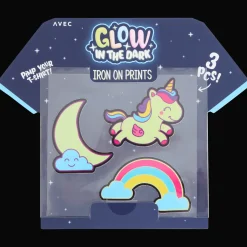 Action Avec glow-in-the-dark strijkpatches><noscript><img width=