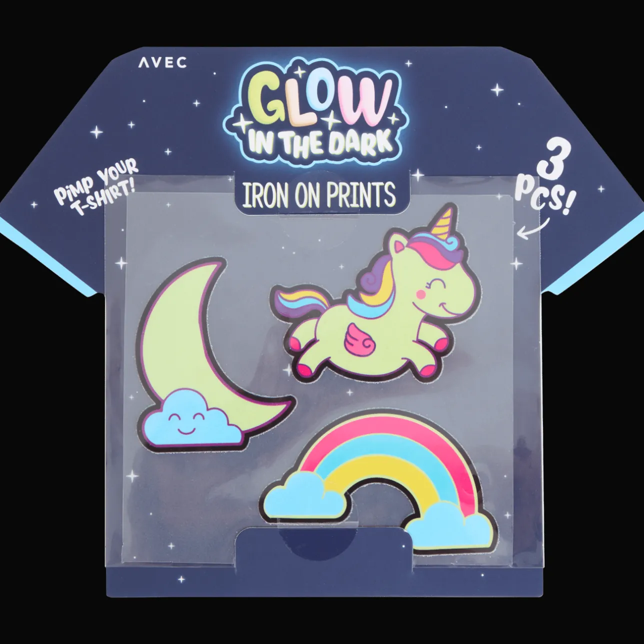 Action Avec glow-in-the-dark strijkpatches> Spellen