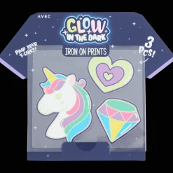 Action Avec glow-in-the-dark strijkpatches><noscript><img width=