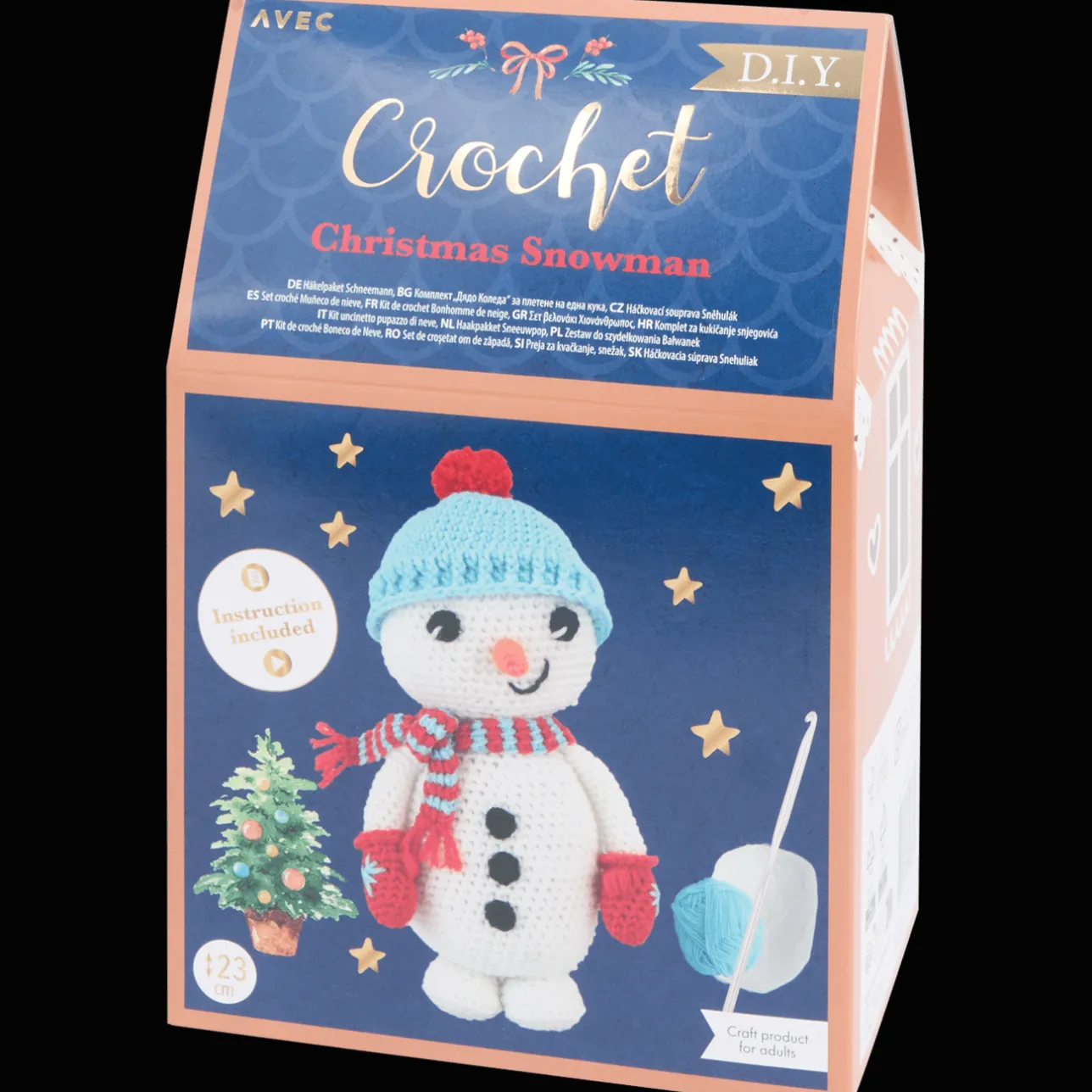 Action Avec kerstfiguur haakpakket> Knutselen