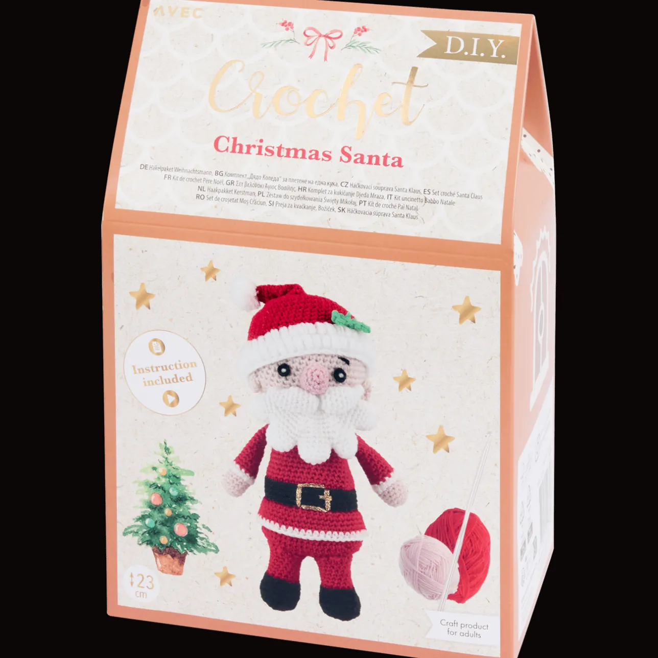Action Avec kerstfiguur haakpakket> Knutselen