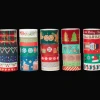 Action Avec washitape-set met kerstprint> Kaarten
