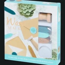 Action Avec waxstempel-kit> Kaarten