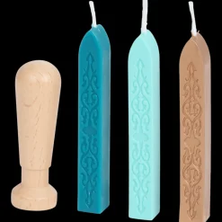 Action Avec waxstempel-kit> Kaarten