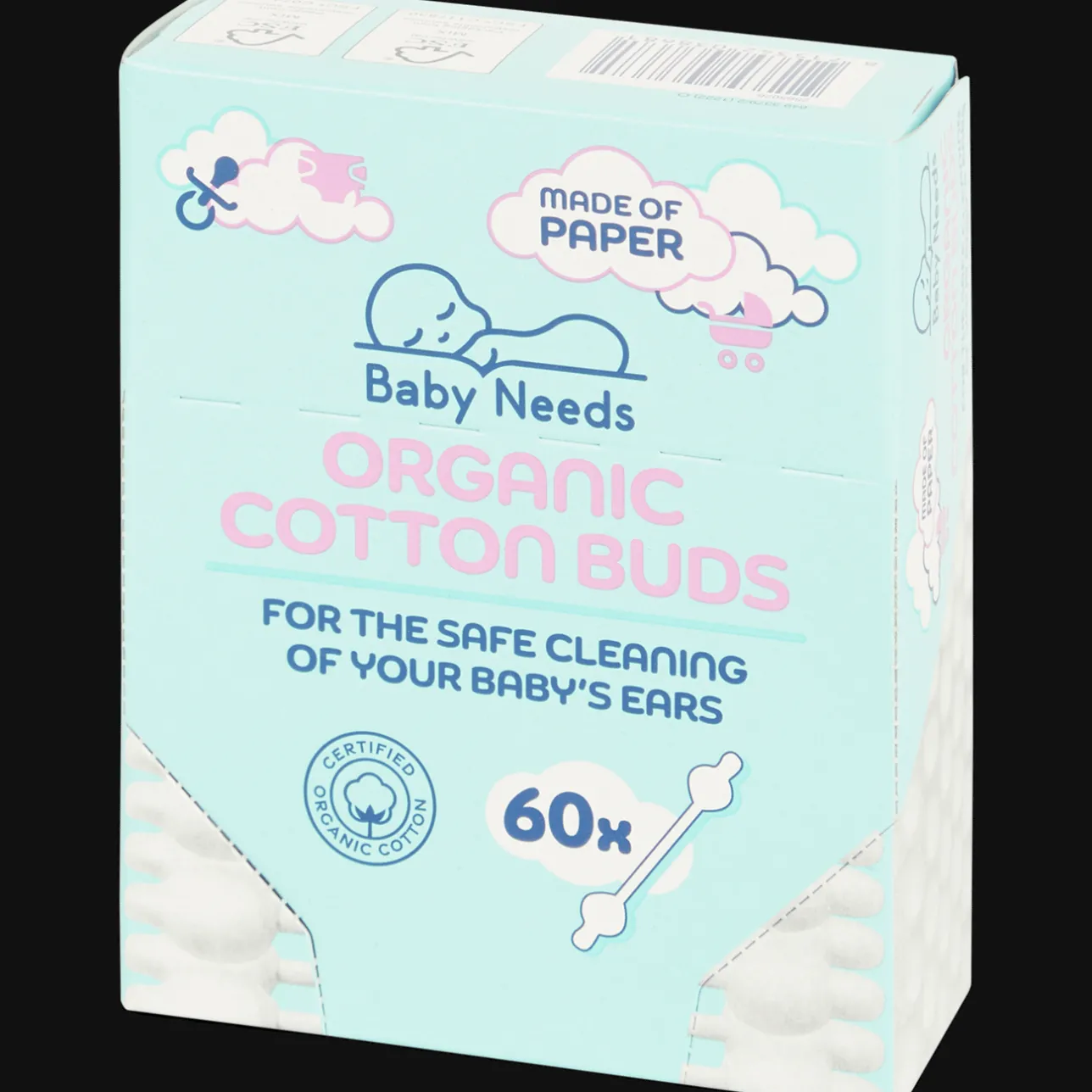 Action Baby Needs wattenstaafjes> Babyverzorging