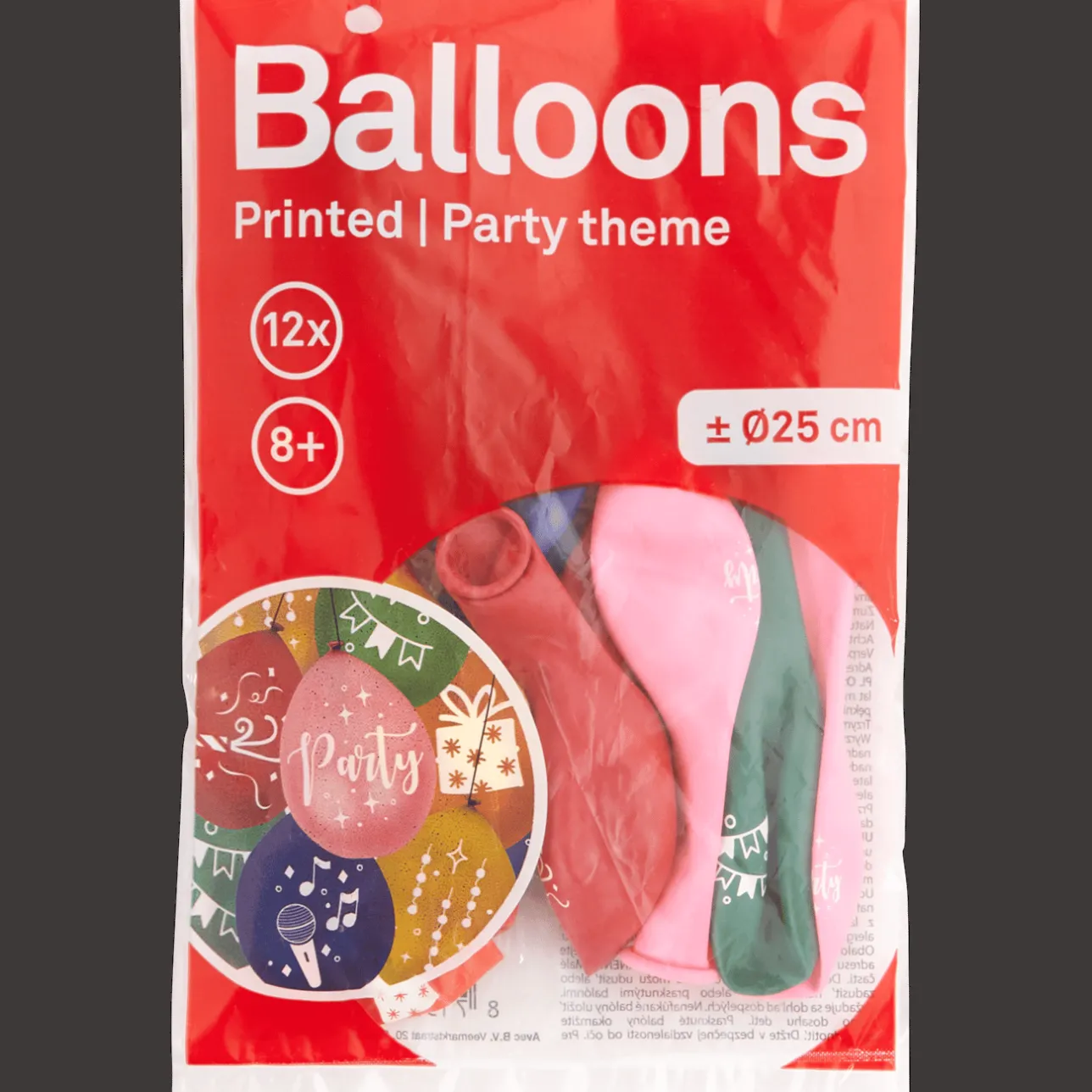 Action Ballonnen met print> Ballonnen & Slingers