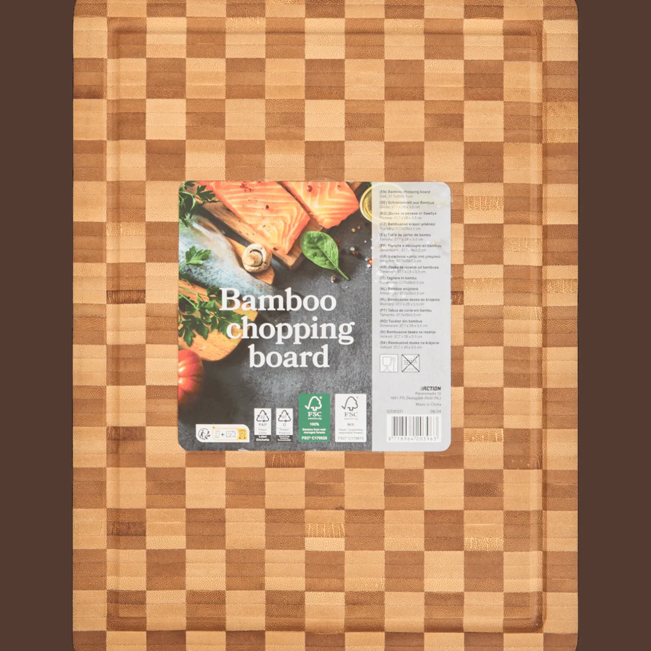 Action Bamboe snijplank> Keukengerei