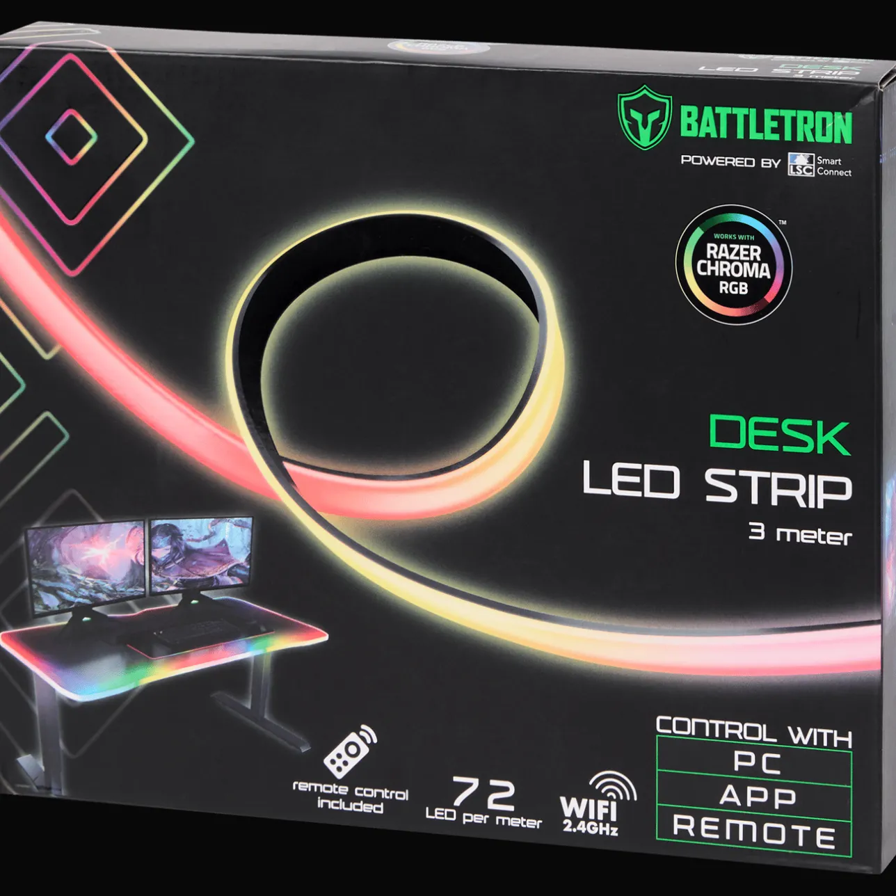 Battletron bureau led-lichtstrip Razer Chroma> Verlichting
