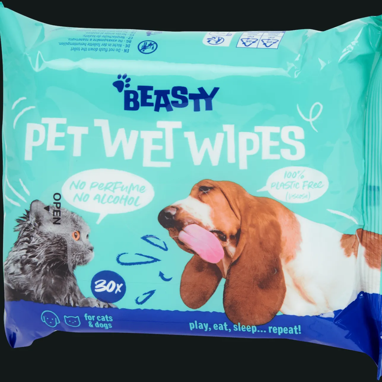 Action Beasty vochtige doekjes voor huisdieren> Verzorging