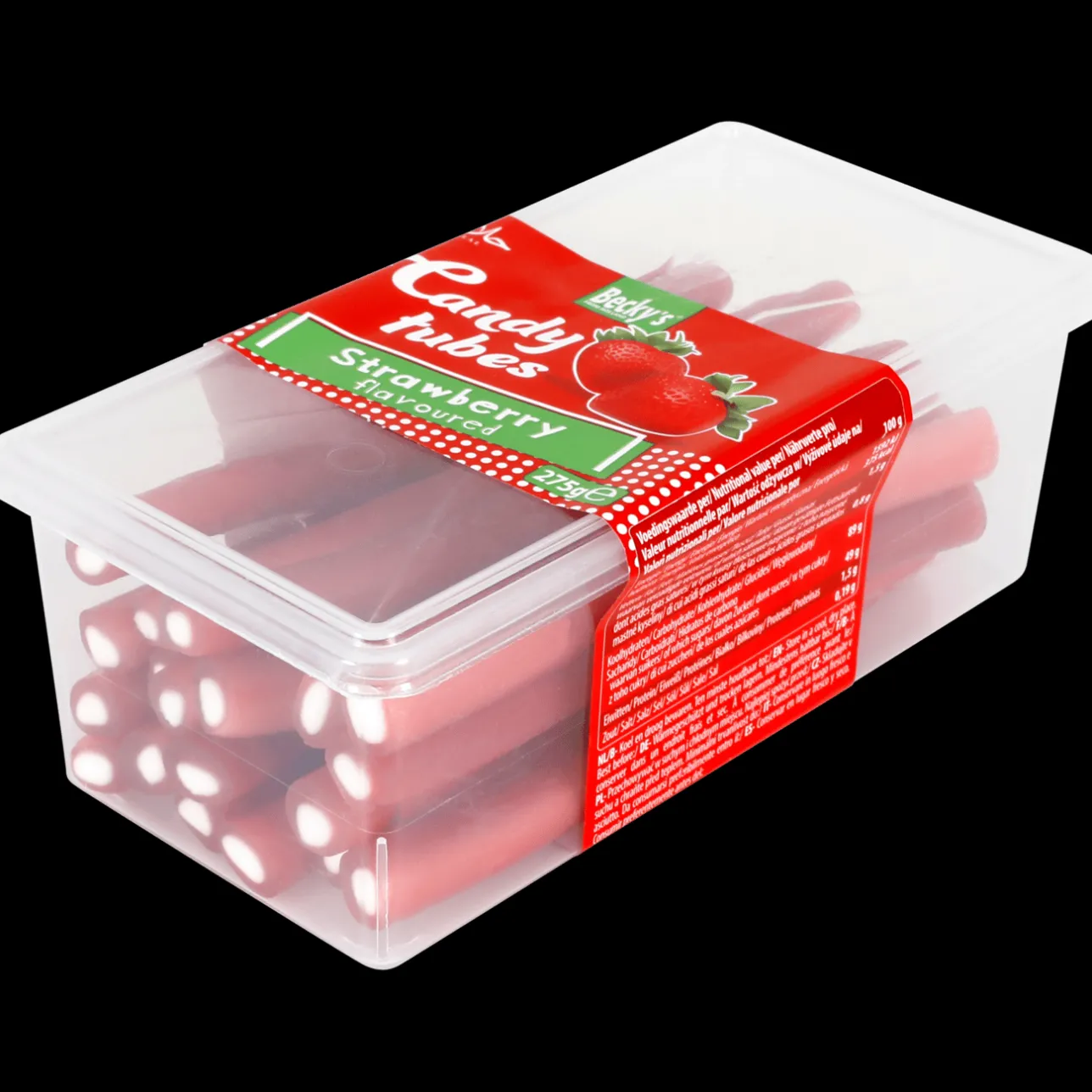 Action Becky's candy tubes> Drop & Snoep