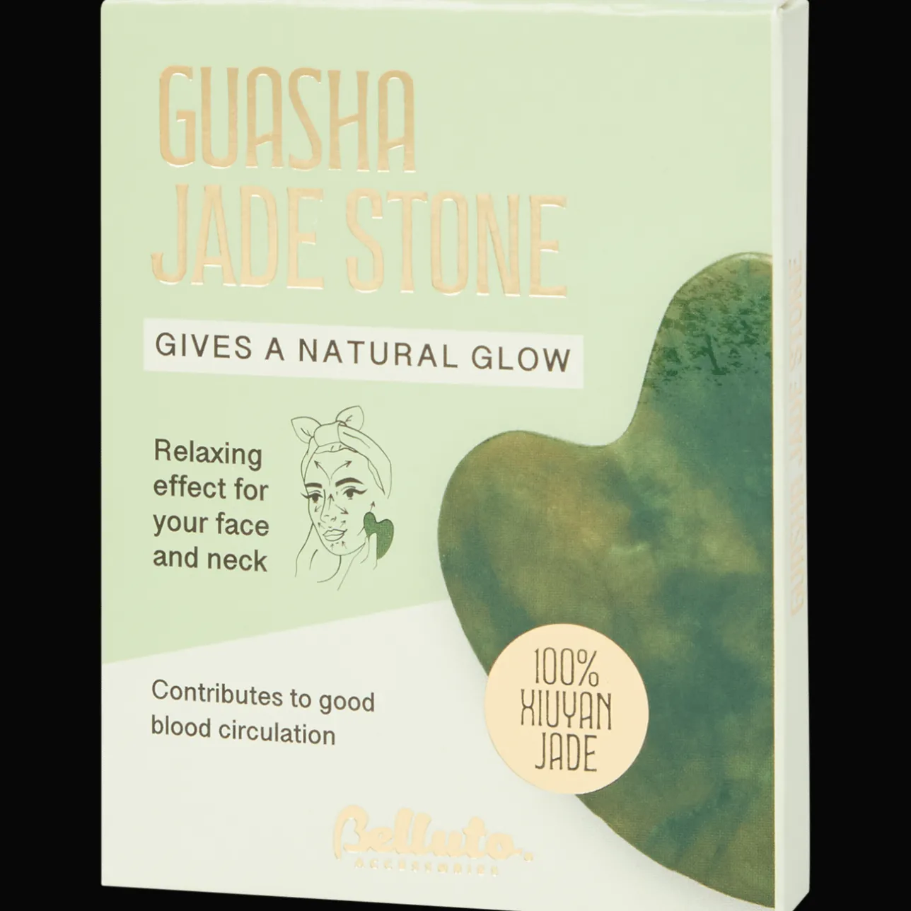 Action Belluto Accessories gua sha xiuyan jadesteen> Lichaamsverzorging|Gezichtsverzorging
