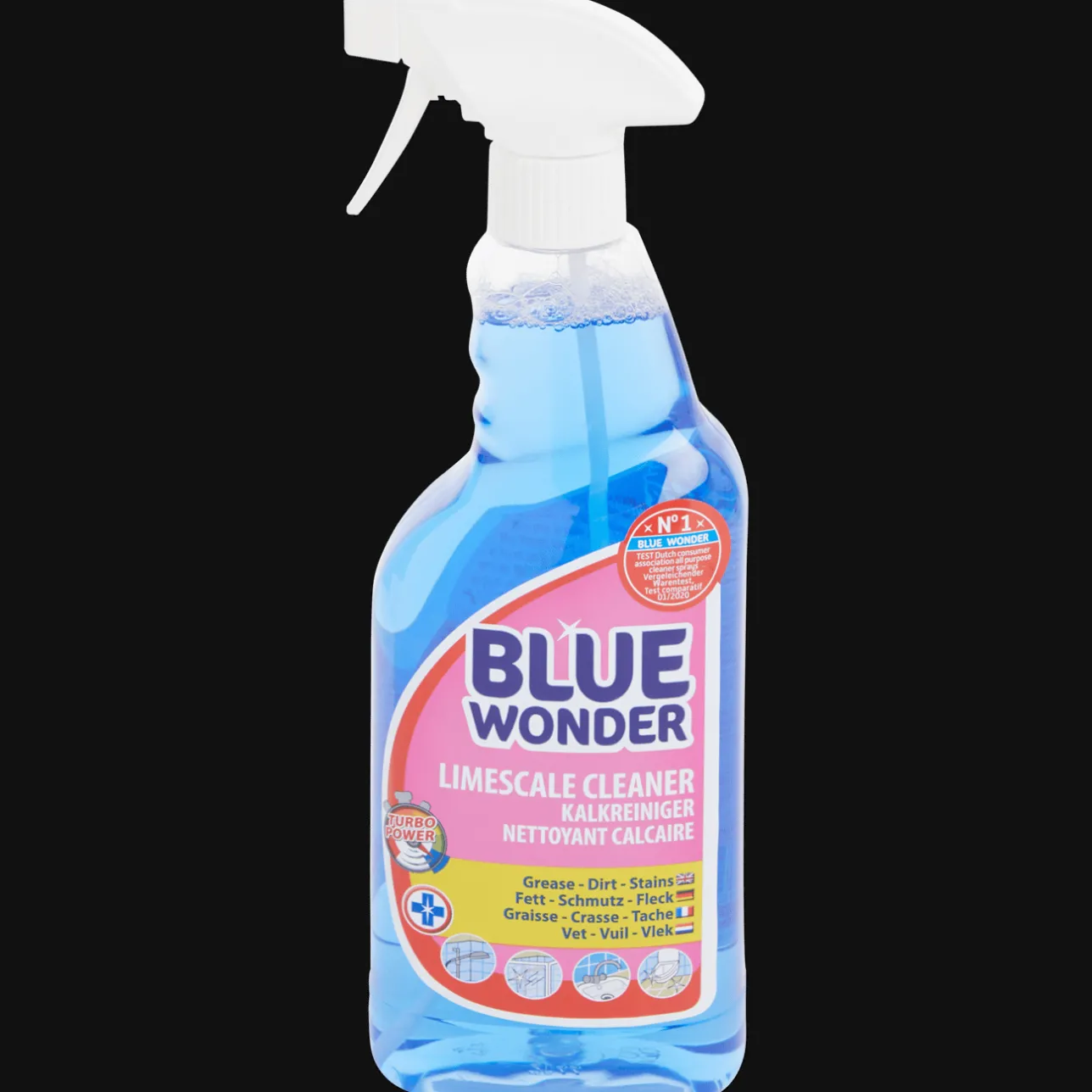 Blue Wonder anti-kalk spray> Schoonmaakmiddelen
