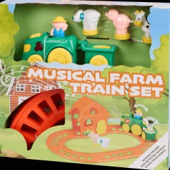 Action Boerderij trein met muziek> Babyspeelgoed