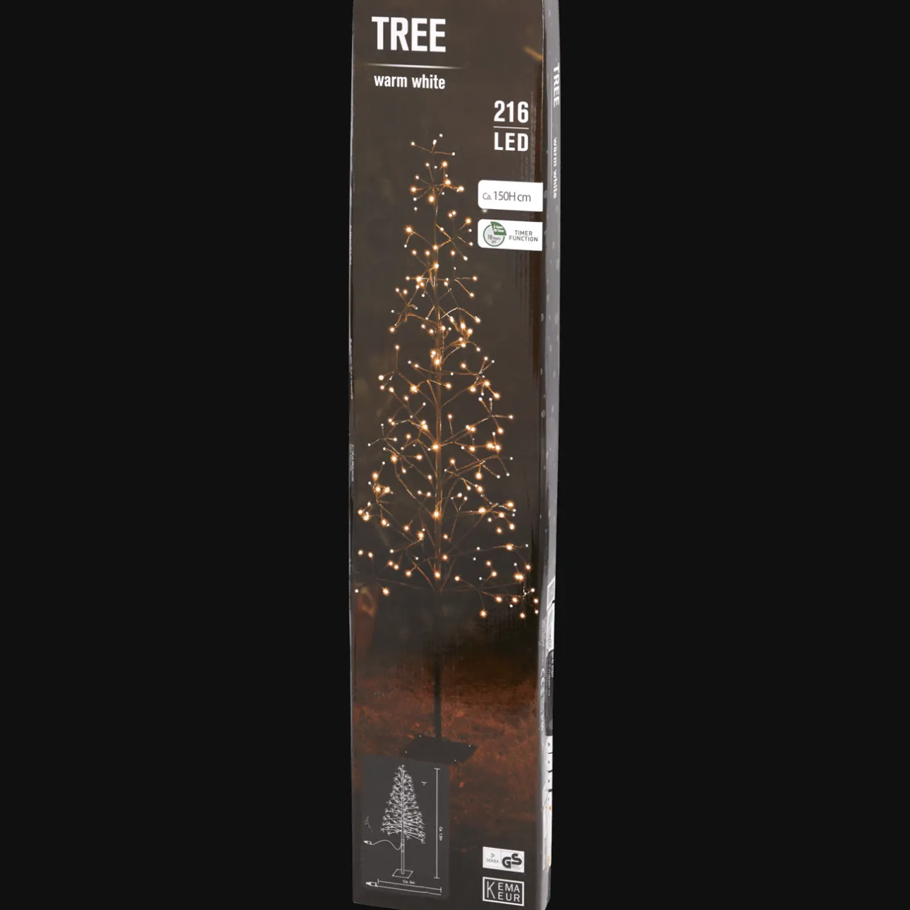 Action Boom met ledverlichting> Seizoensdecoratie