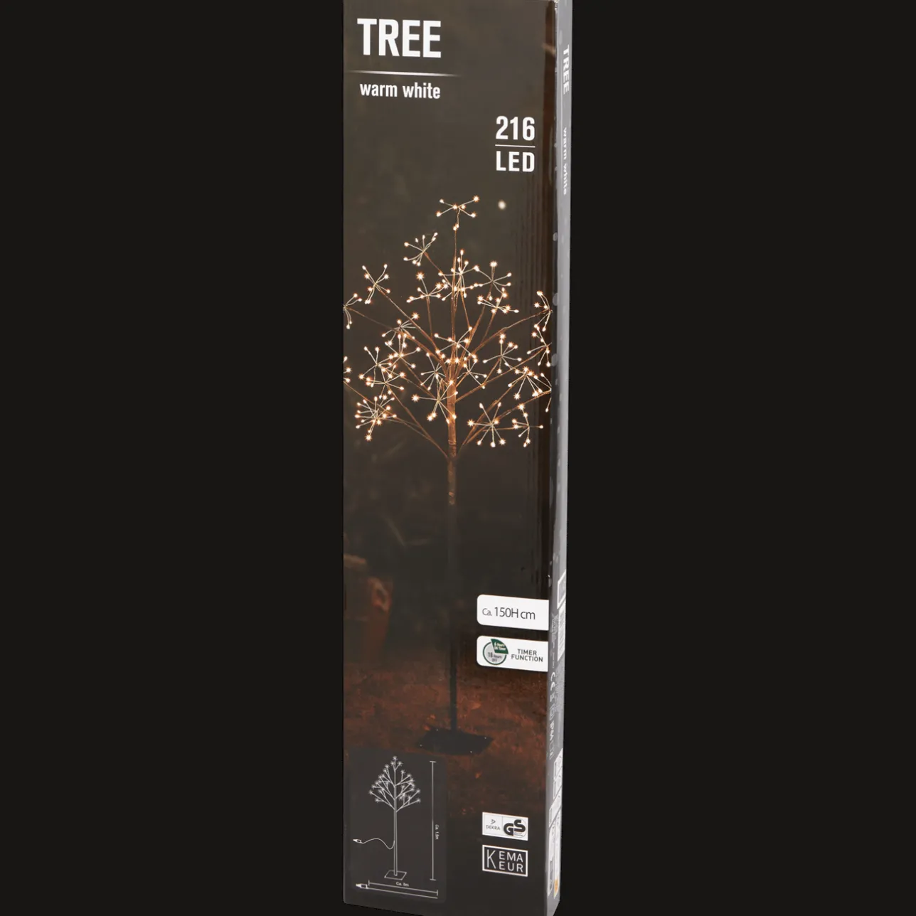 Action Boom met ledverlichting> Seizoensdecoratie