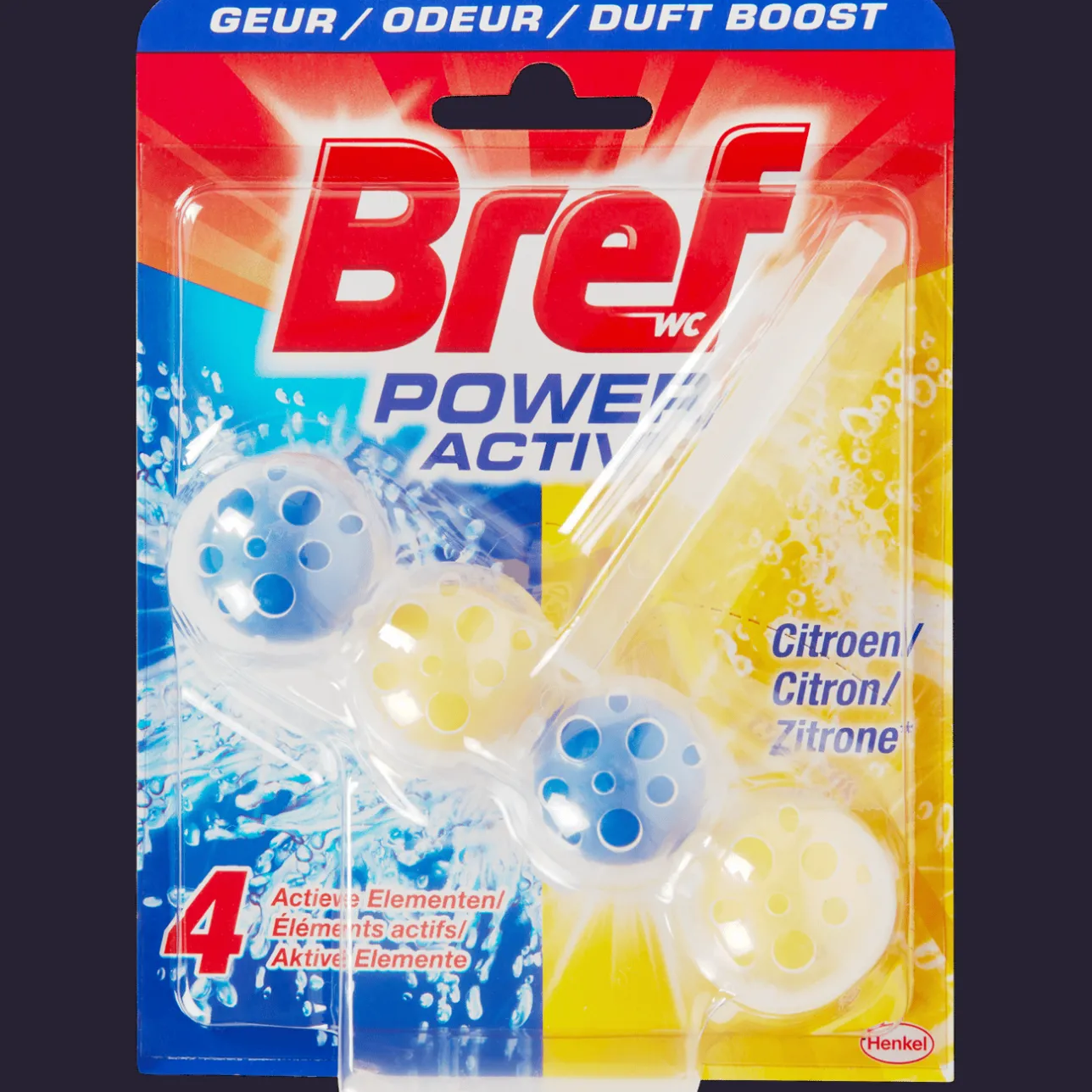 Bref Power Activ' toiletblok Citroen> Schoonmaakmiddelen