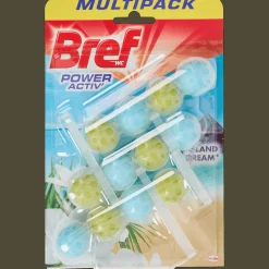 Bref Power Activ' toiletblokken Island Dream> Schoonmaakmiddelen