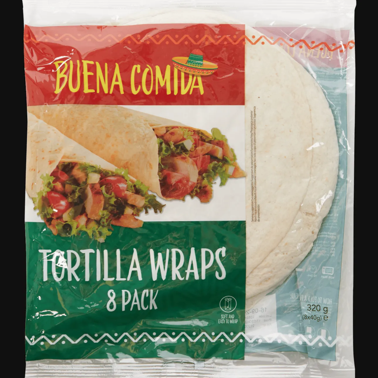 Action Bueno Comida tortilla's> Voeding