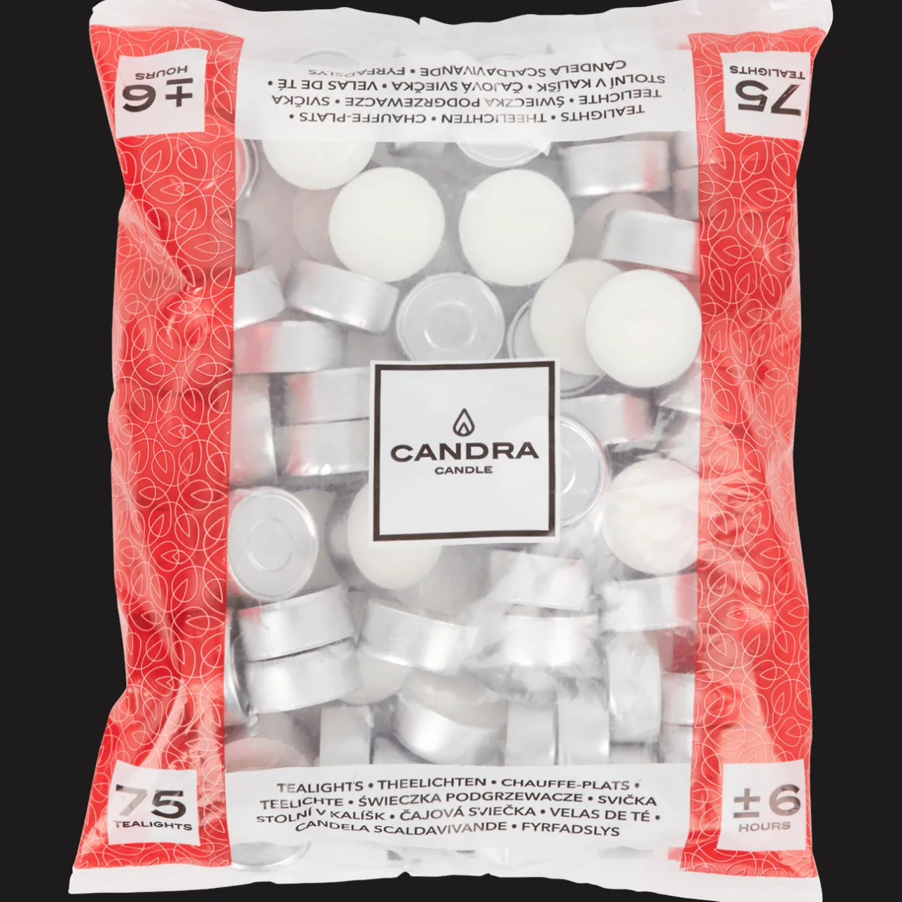 Candra theelichten wit> Kaarsen