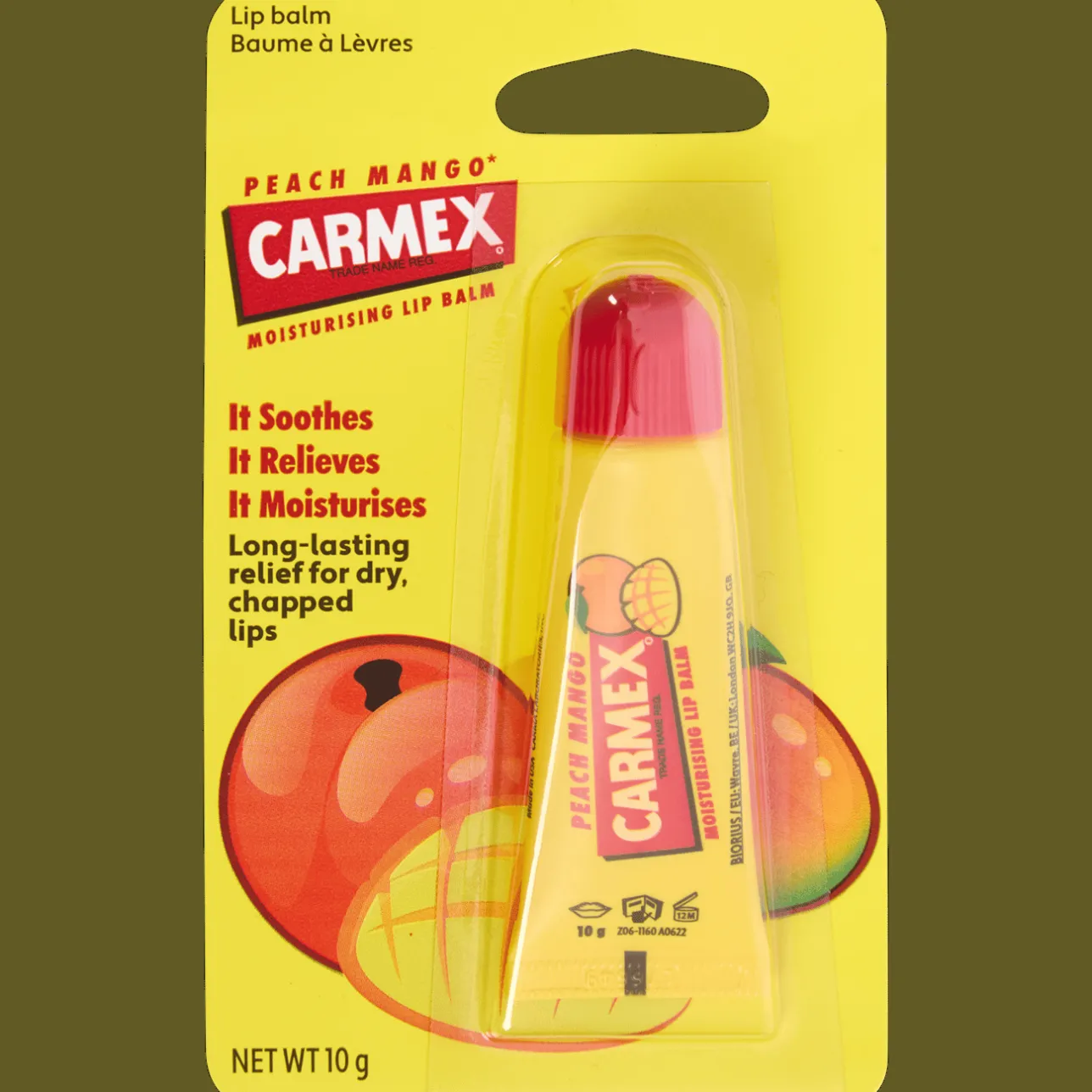 Carmex lippenbalsem Perzik Mango> Gezichtsverzorging