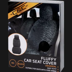 C&C fluffy autostoelhoes> Auto Accessoires