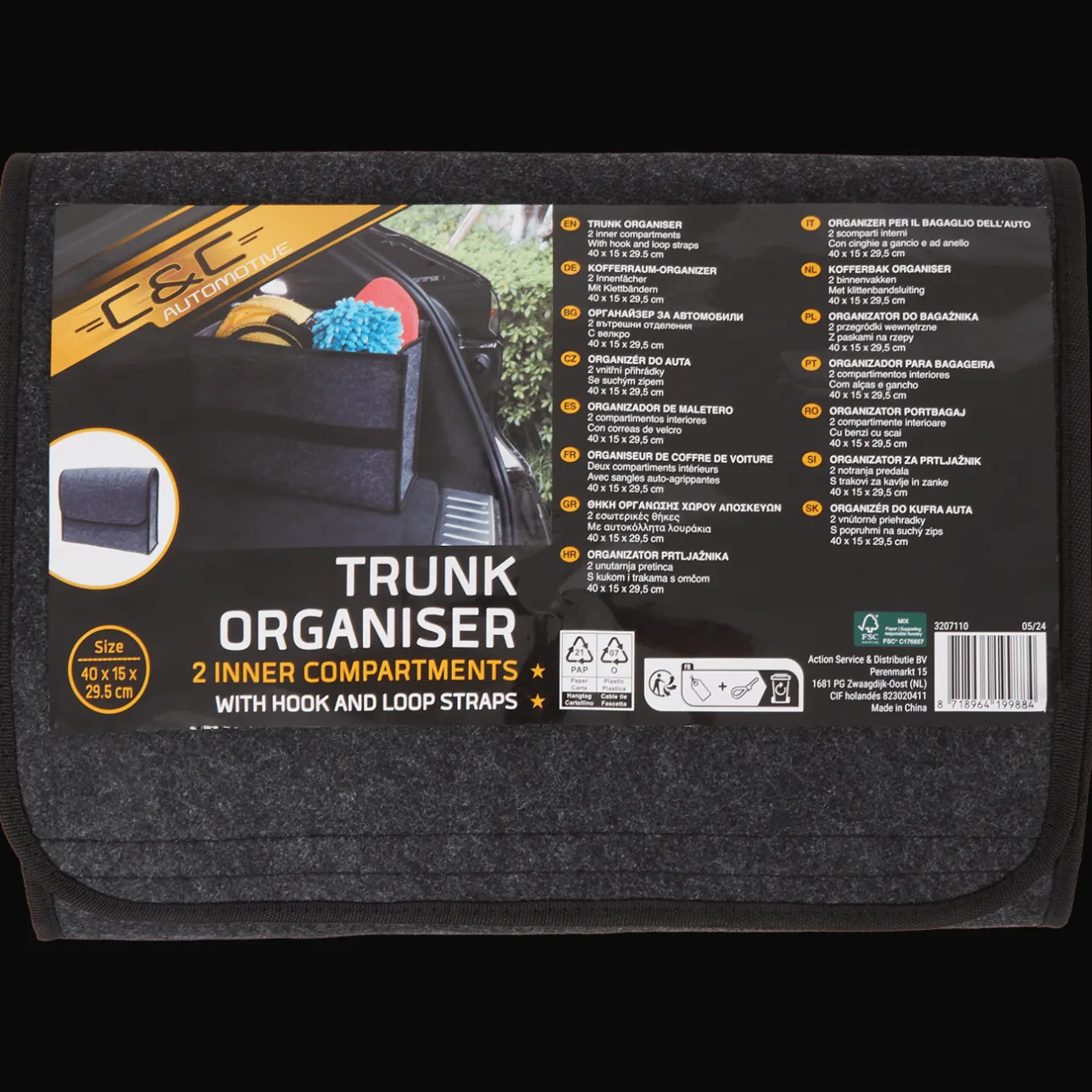 C&C kofferbak-organizer> Auto Accessoires