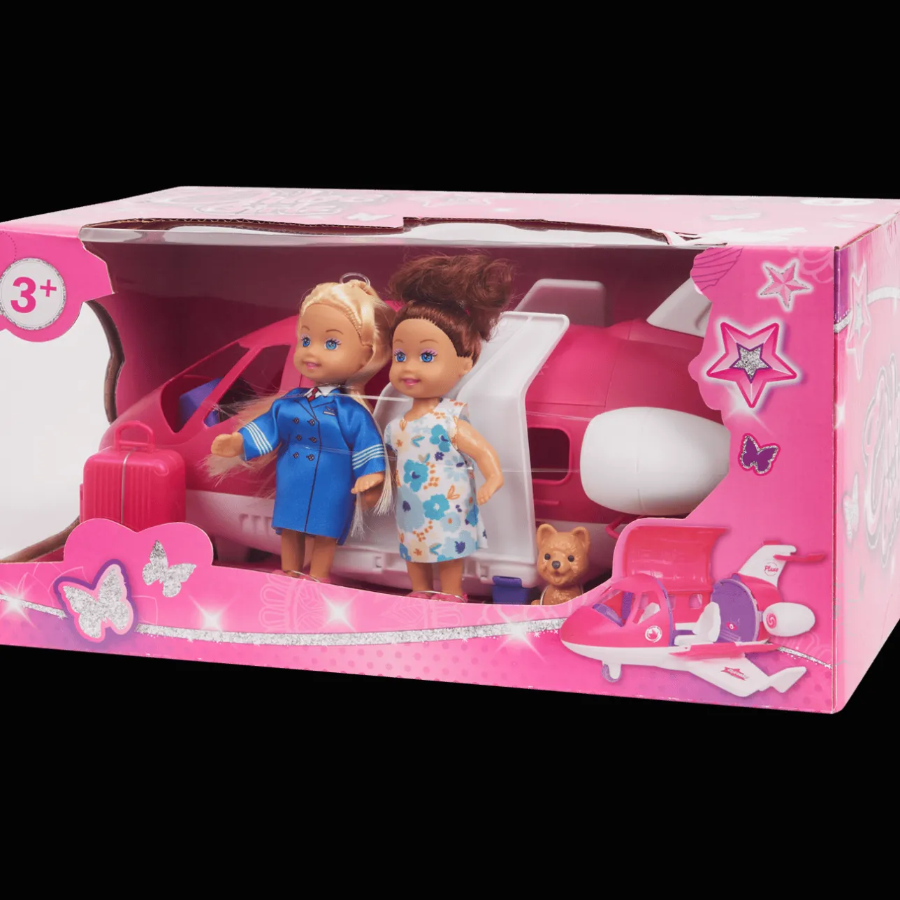 Action Chloe Girlz vliegtuig speelset> Knuffels & Poppen