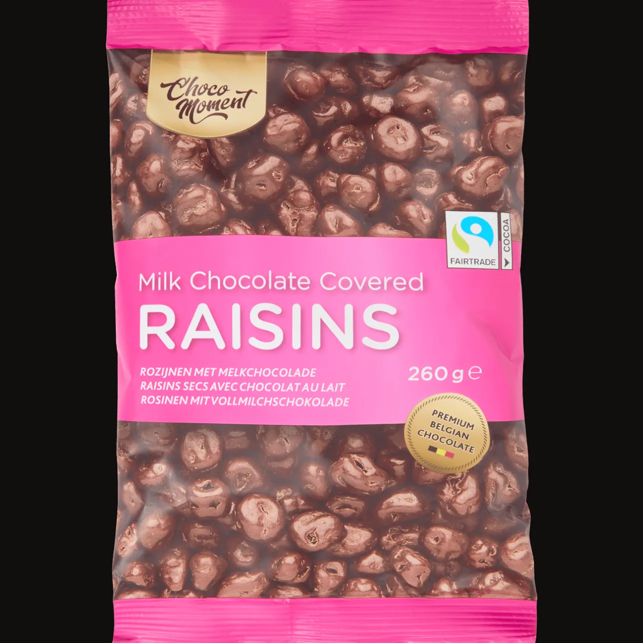 Action Choco Moment chocoladerozijnen> Chocolade