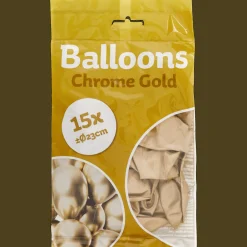 Action Chroom ballonnen> Ballonnen & Slingers