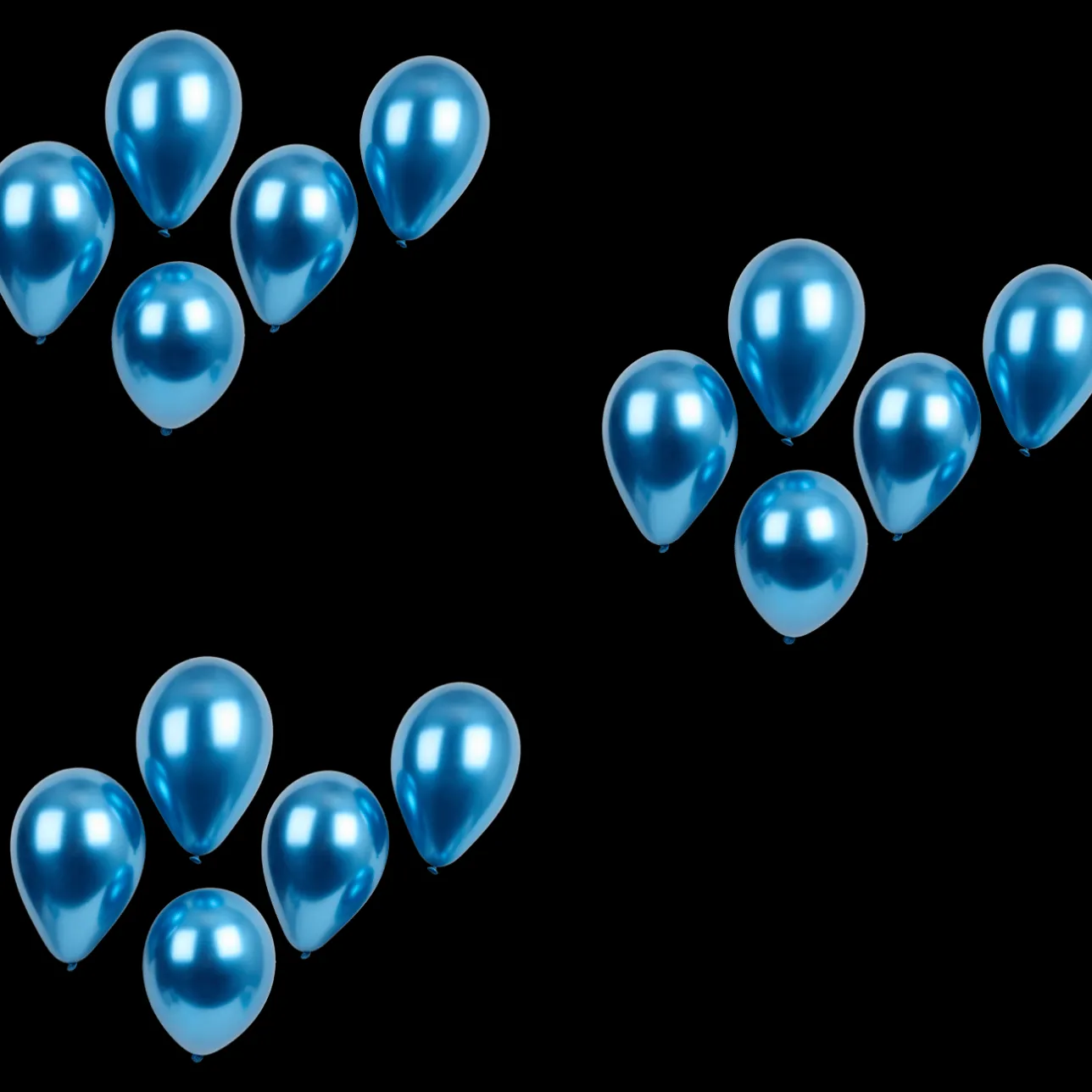 Action Chroom ballonnen> Ballonnen & Slingers
